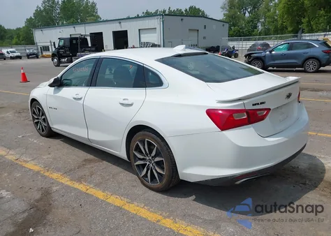 2020 Chevrolet Malibu Fwd Rs из США, поврежденный, VIN 1G1ZG5ST8LF129265